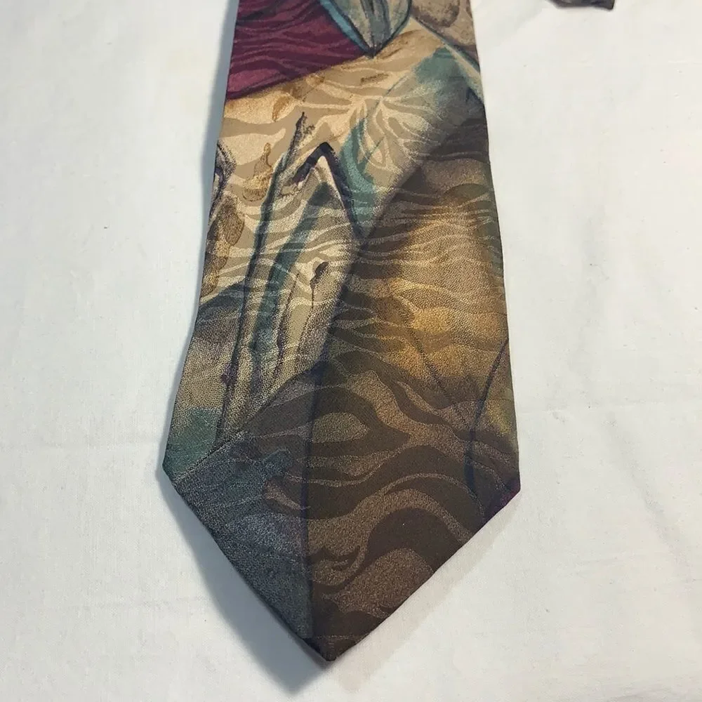 3for$20 pour monsieur tie brown purple green